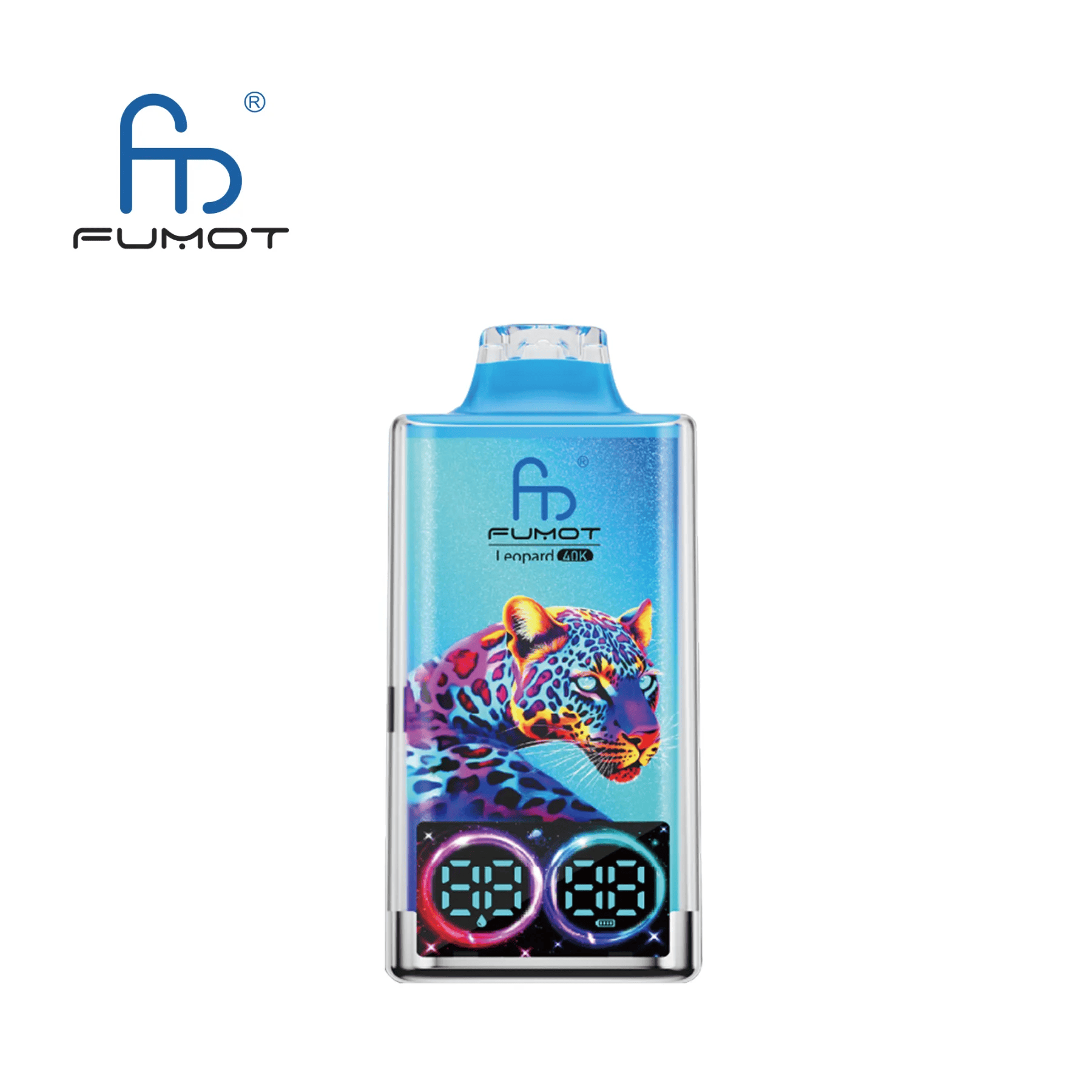 Fumot Leopard 40000 Blueberry Raspberry - Kép 2