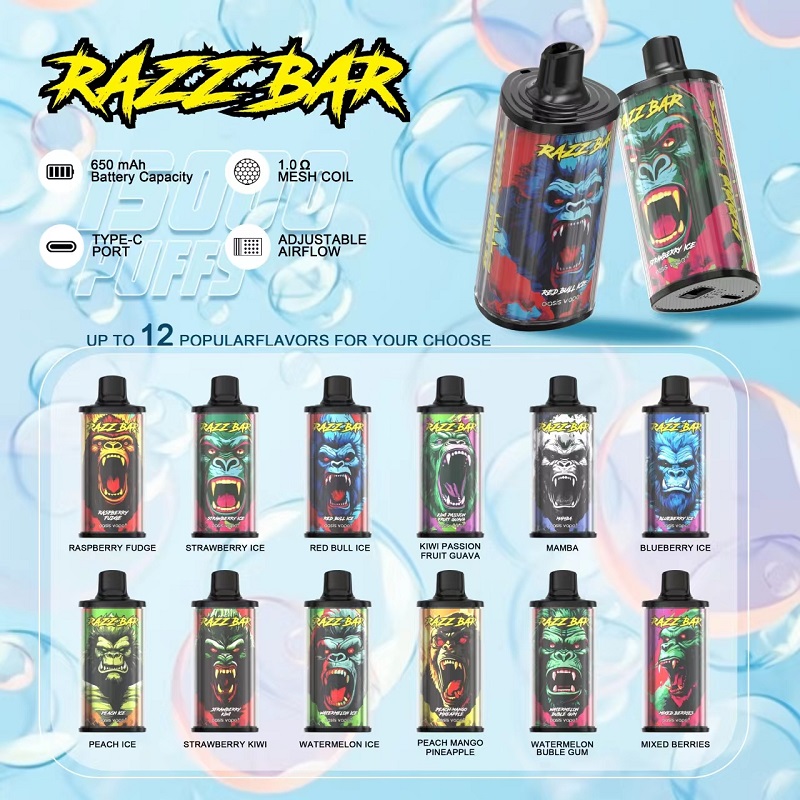 Razz Bar 15000 Cola Ice
