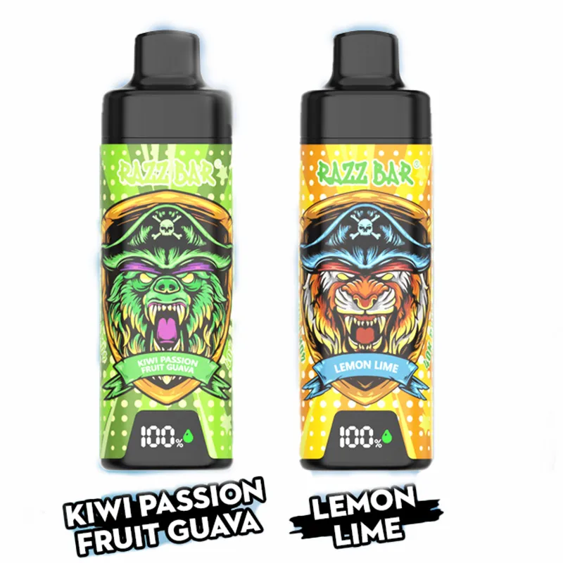 Razz Bar 40000 with screen Lemon Lime