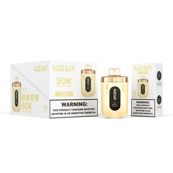 Razz Bar 50000 Pineapple Coconut