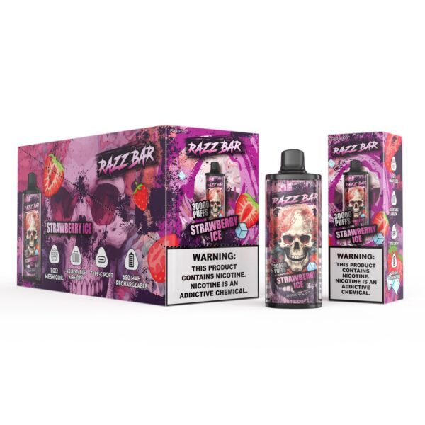 Razz Bar 30000 Strawberry Ice