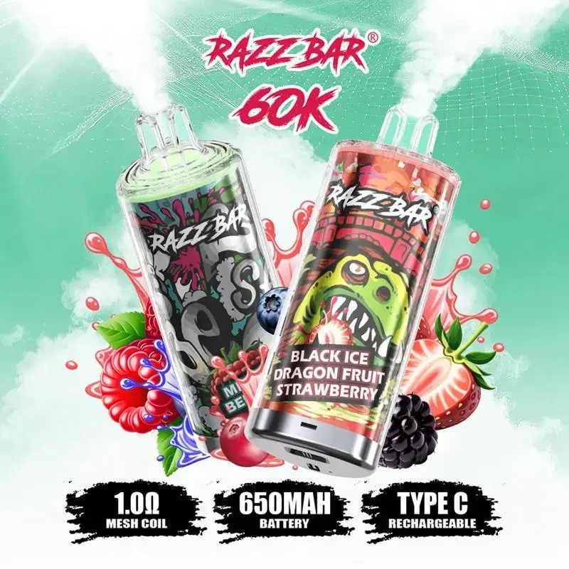 Razz Bar 60000 Strawberry Kiwi