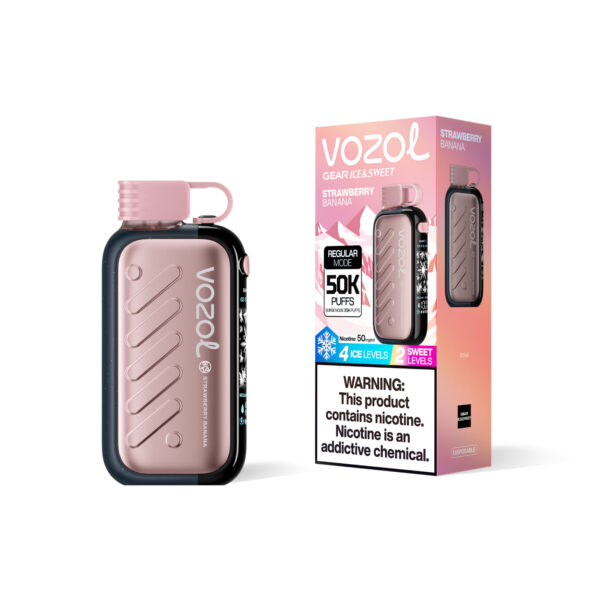 Vozol Gear Ice&Sweet 50k Strawberry Banana