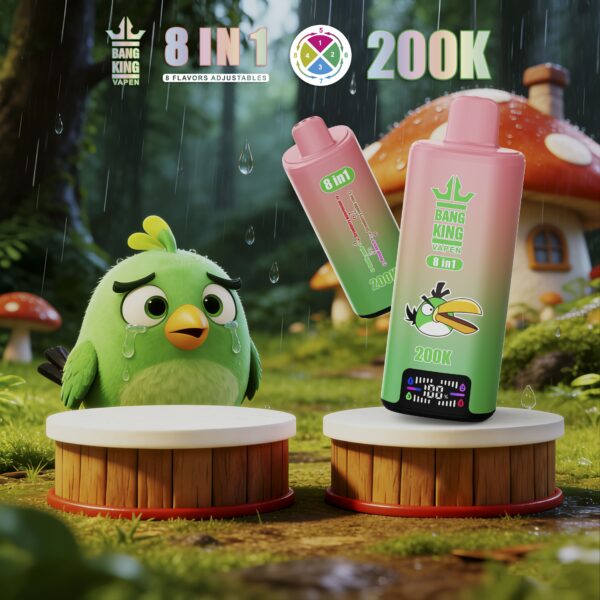 Bang King 200K Double Apple/Mango Peach/Strawberry Watermelon/Strawberry Vanilla Coke