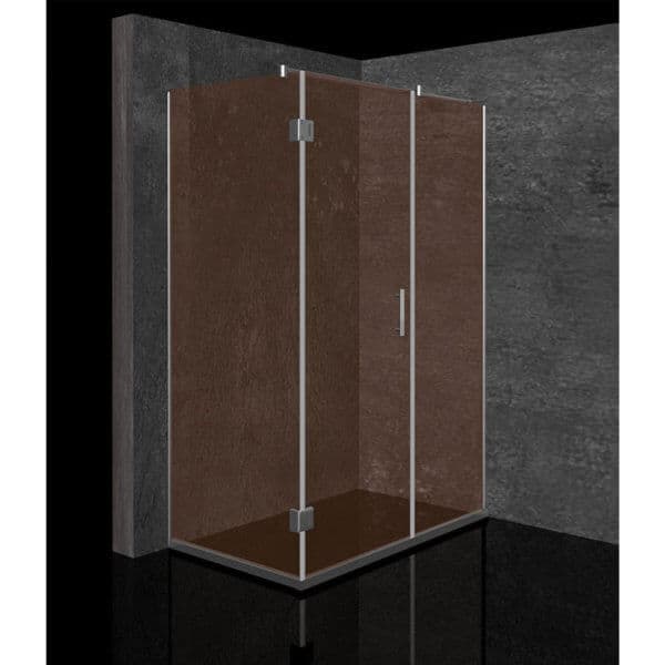 TUŠ KABINA BRONZA 120X80 KROM/BRONZA