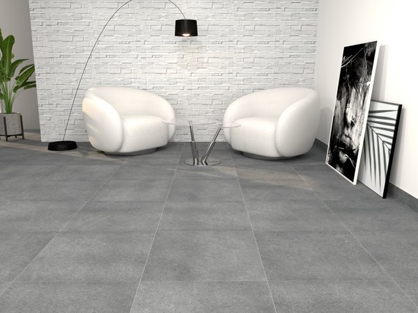 Alternative view of HERMES DARK GRAY 60x60