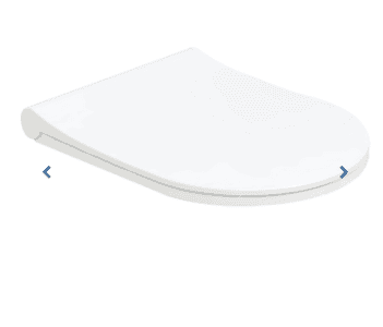 WC DASKA ELEGANCE ZA RONDO WC - SOFTCLOSE, TAKE OFF - TOP FIX-SLIM