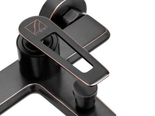 MIJEŠALICA ELEGANCE ZA TUŠ KADU ANTIQUE BRONZE - Slika 3