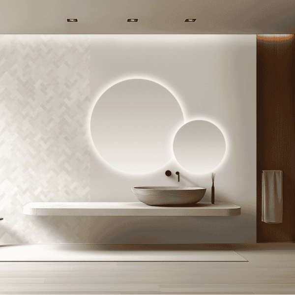 Alternative view of PRESTIGE OGLEDALO LED & FOG FREE 90X90 & 50X50  KS-805