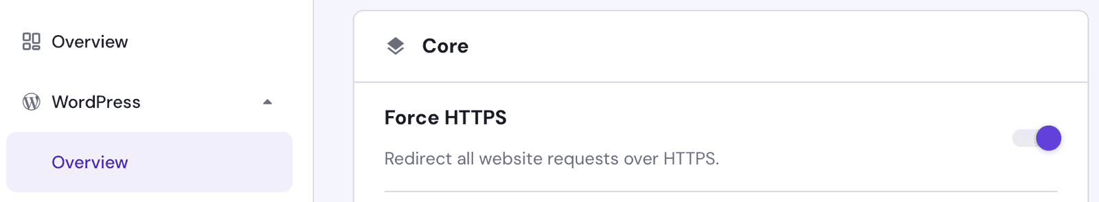 Force HTTPS using Hostinger