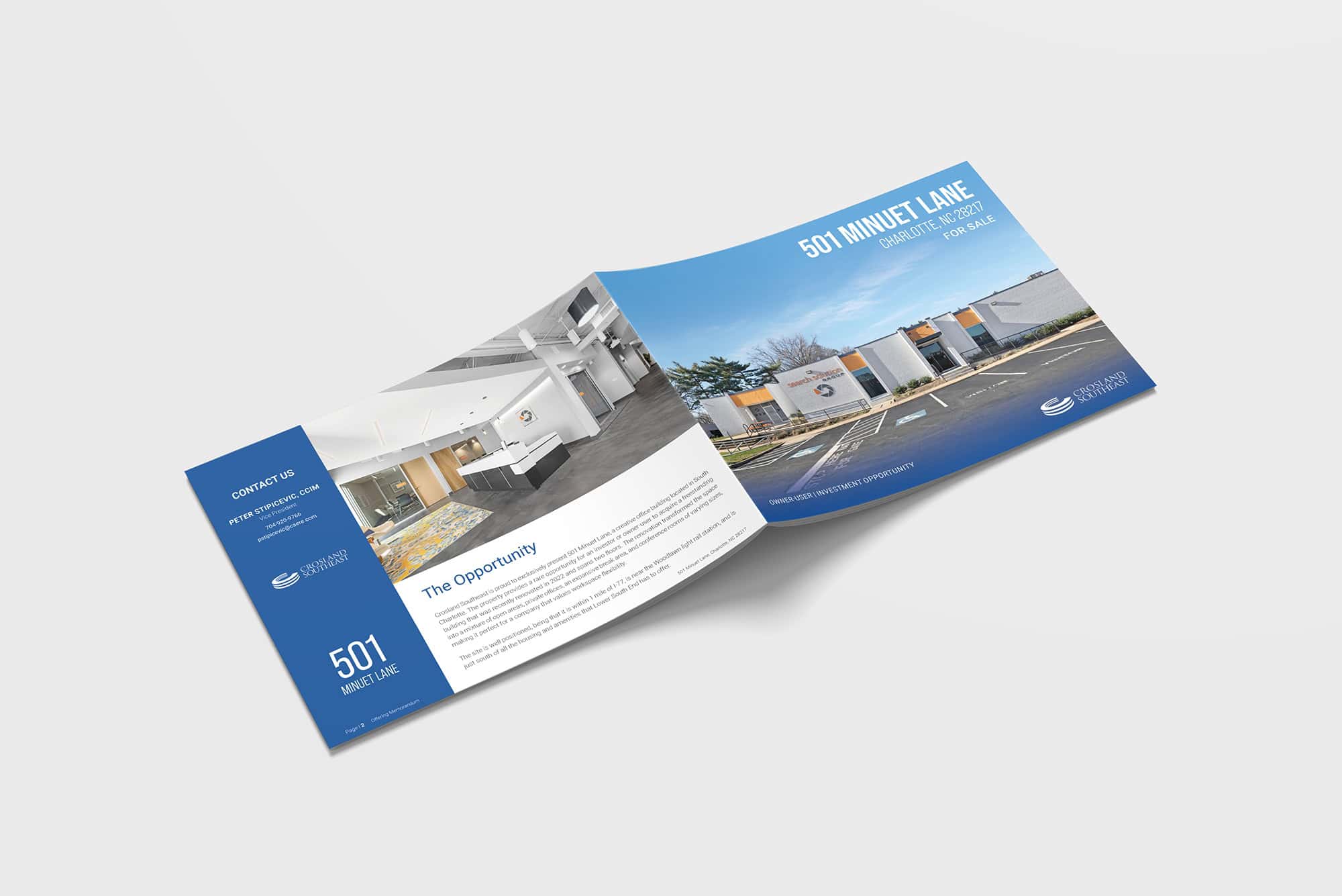 Brochure for 501 Minuet Lane commercial property opportunity.