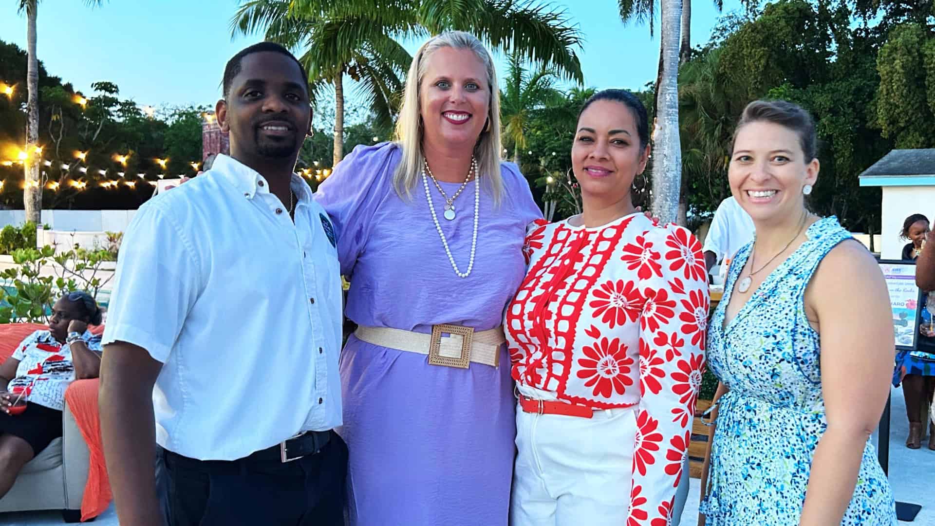 US Chargé d’Affaires Kimberly Furnish visits Eleuthera