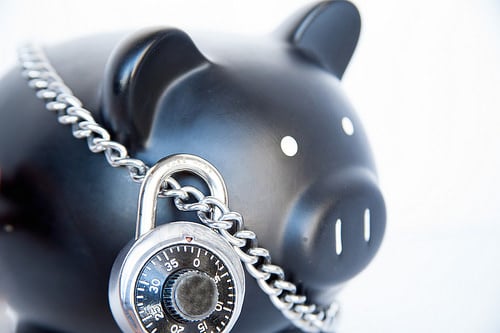 Secure Piggy Bank by perspec_photo88 financial photo
