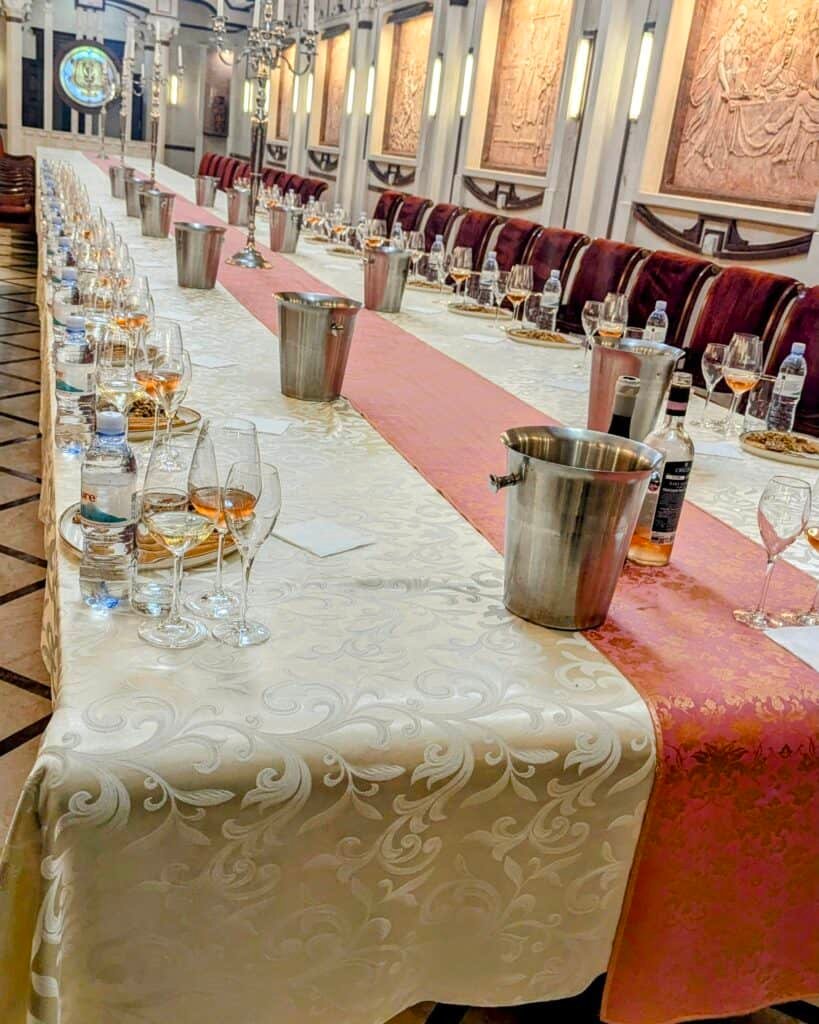 Cricova Wine Tasting Room