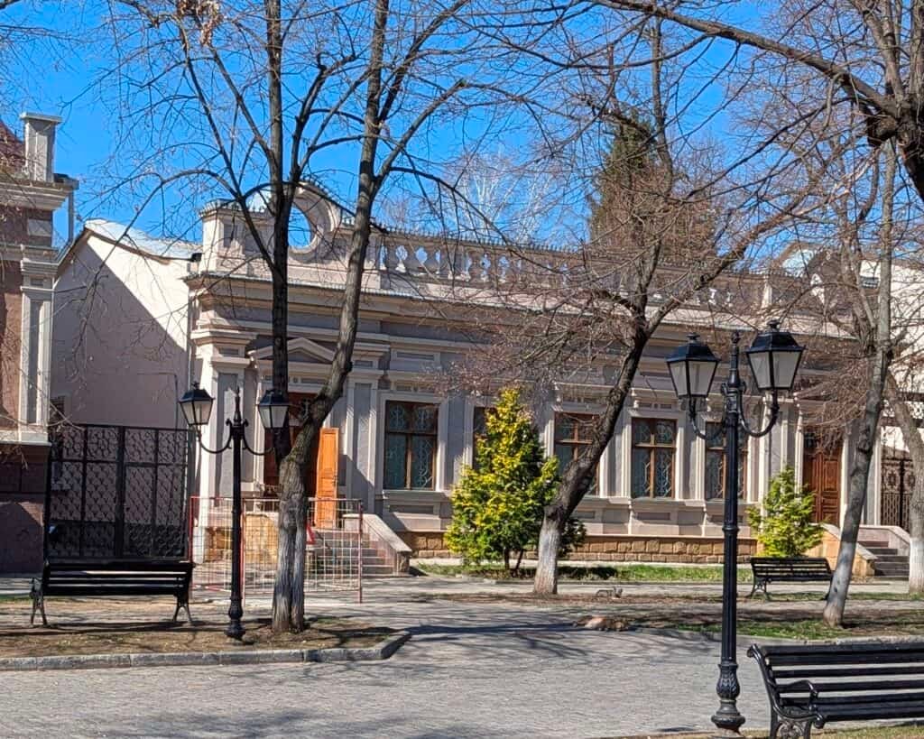 street in central bender Transnistria