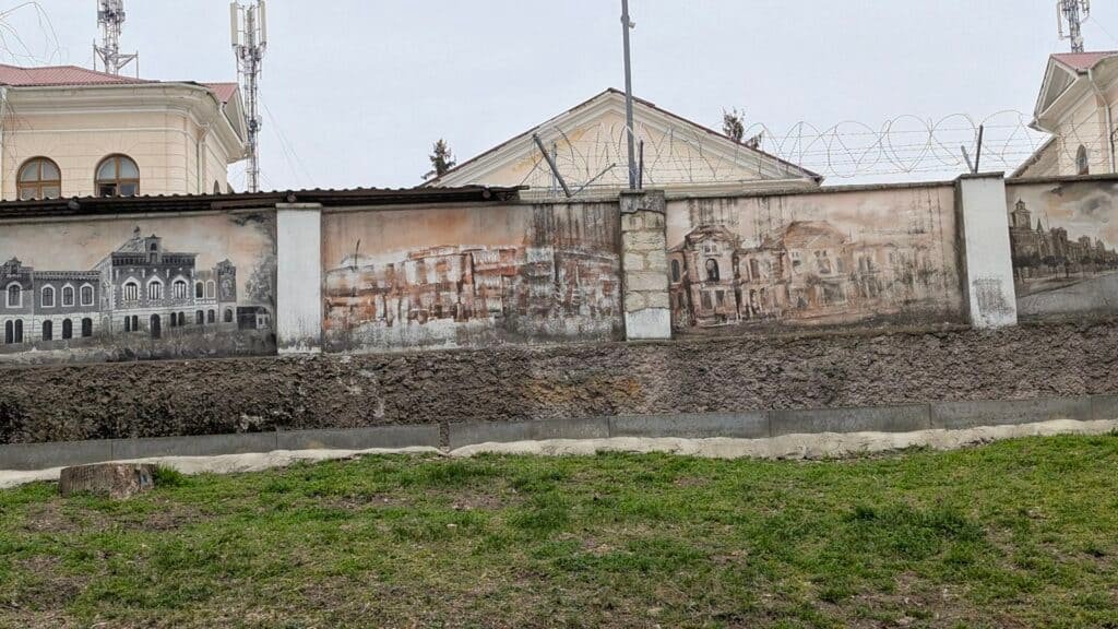 graffiti on park