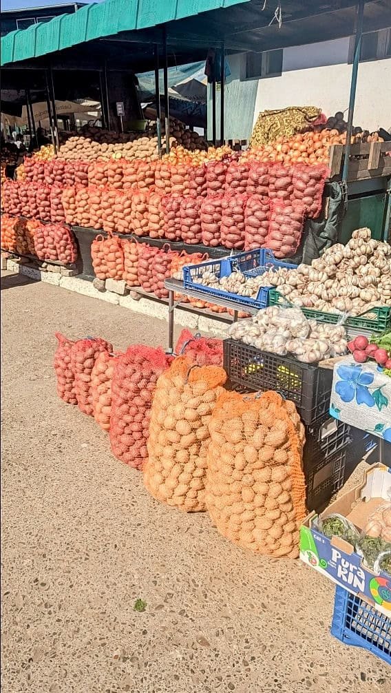 iasi Alexandru cel Bun market onions