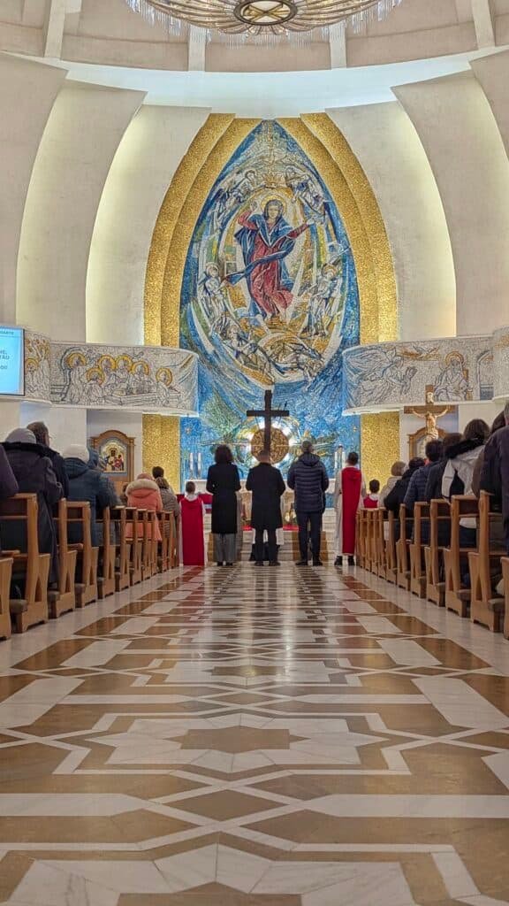 our lady queen of iasi inside