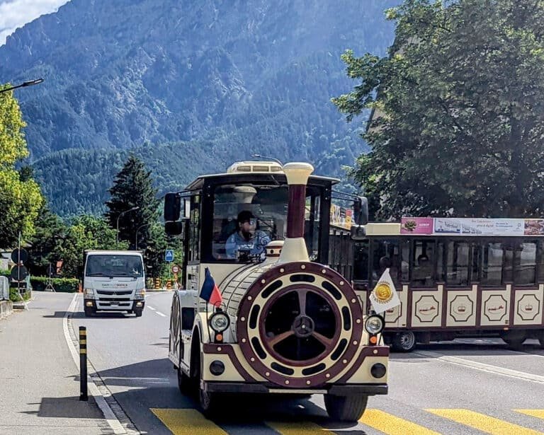 noddy car tourist train vaduz Liechtenstein