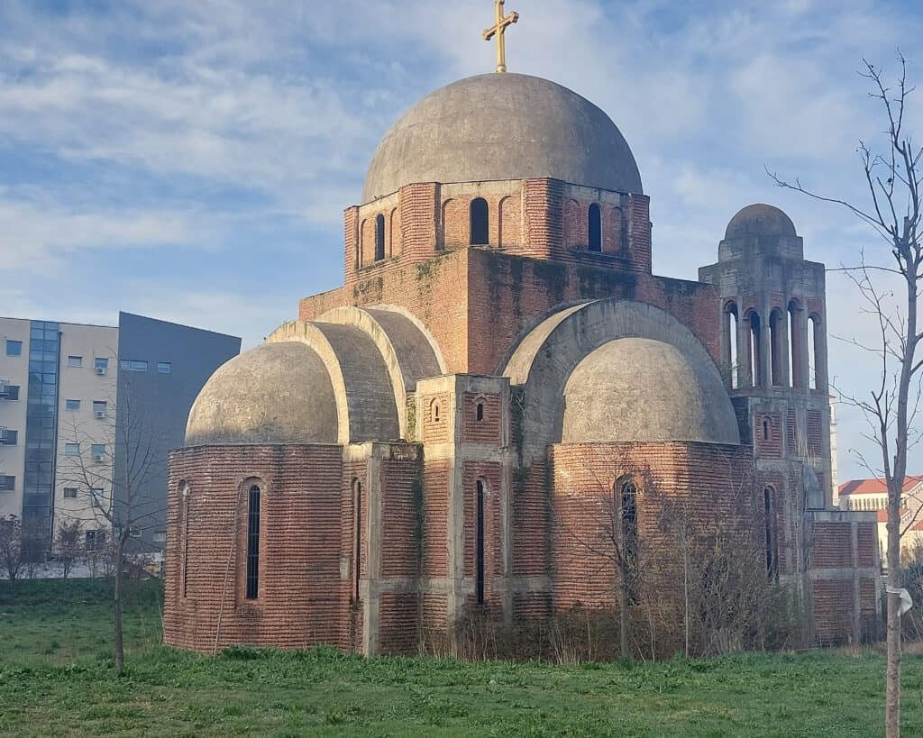 Christ The Saviour Orthdodox Cathedral Pristina Kosovo