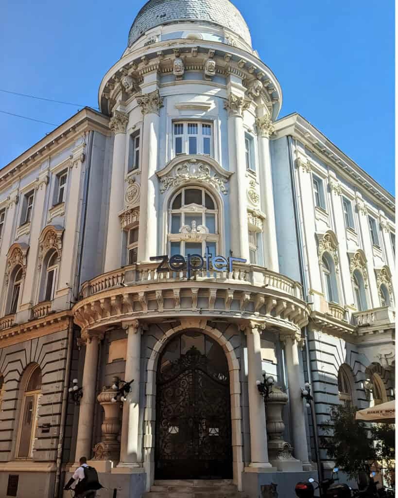 Palata Srpske banke - Novi Sad - Blue bank