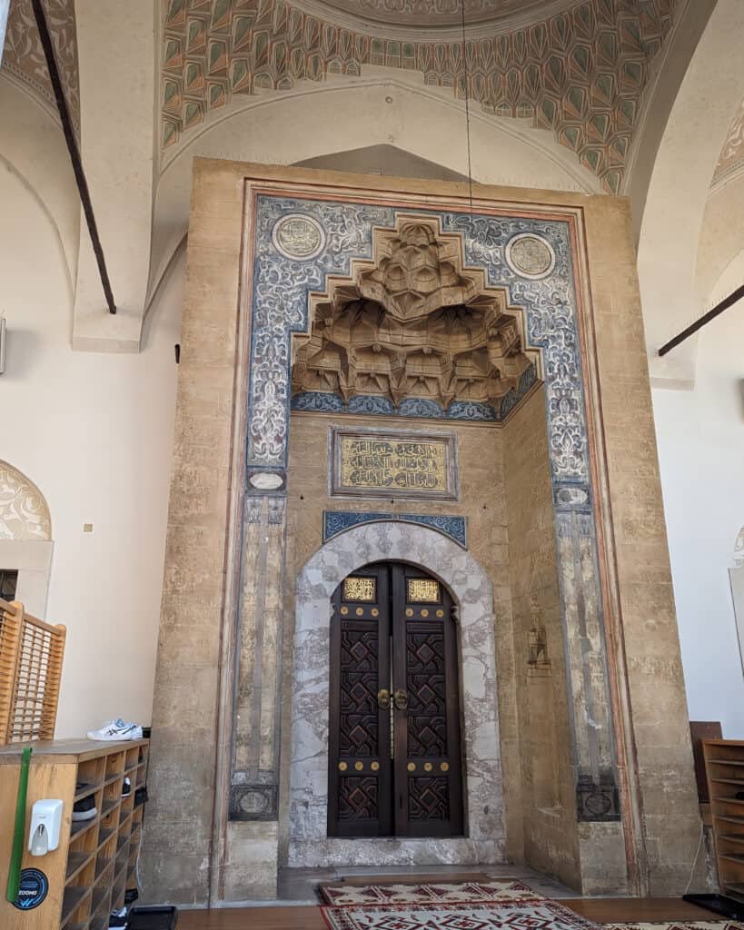 entrance to Gazi Husrev-beg Mosque