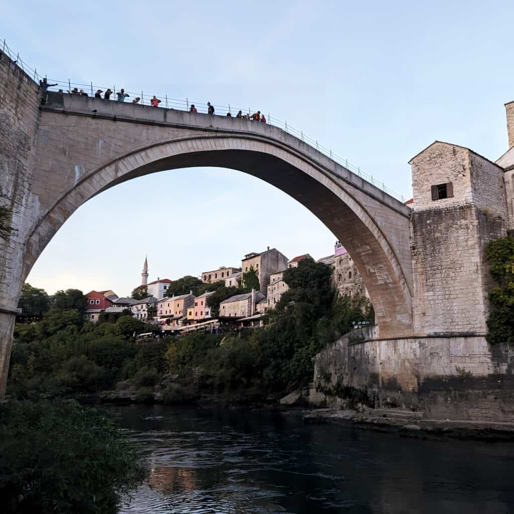 Old bridge at Mostar Bosnia and Herzegovina