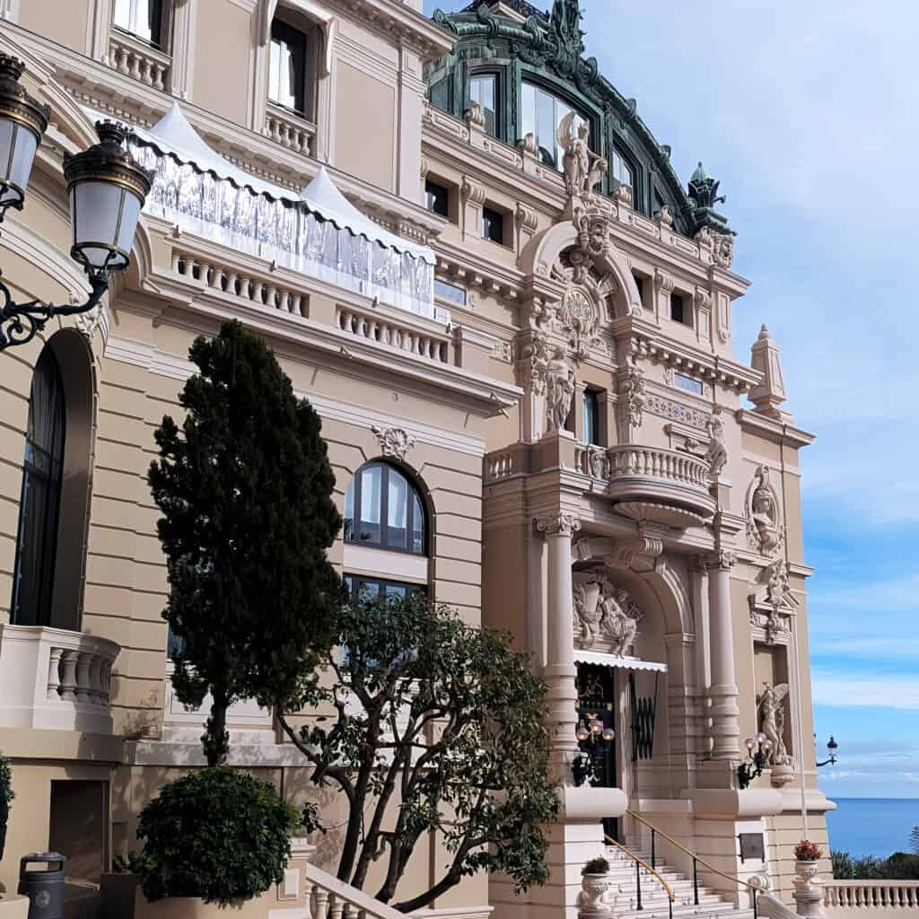 Opéra de Monte-Carlo exterior Casino Square Monte Carlo