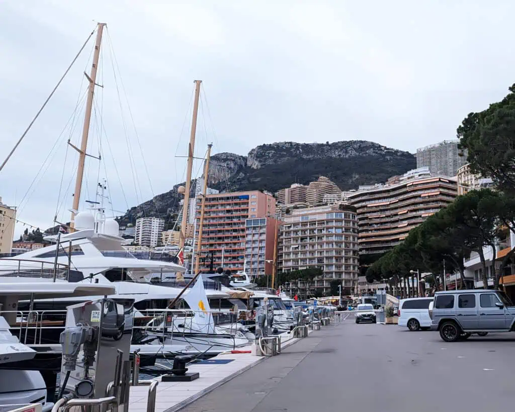 super yachts in monaco harbour
