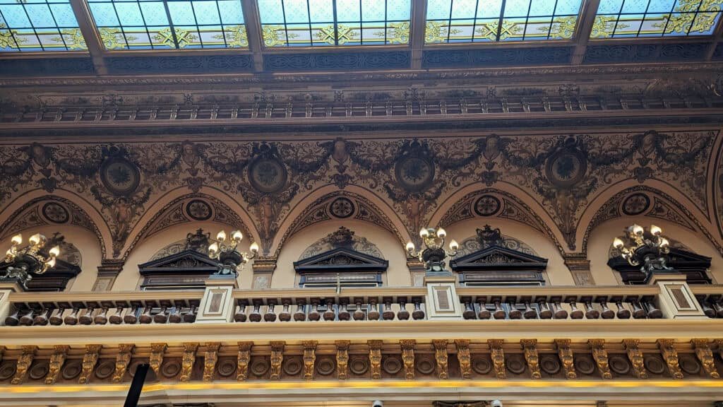 upper gallery in atrium monte carlo casino