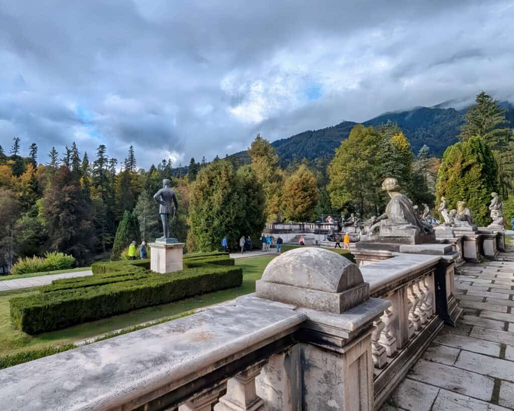 Peles Castle Formal Gardens