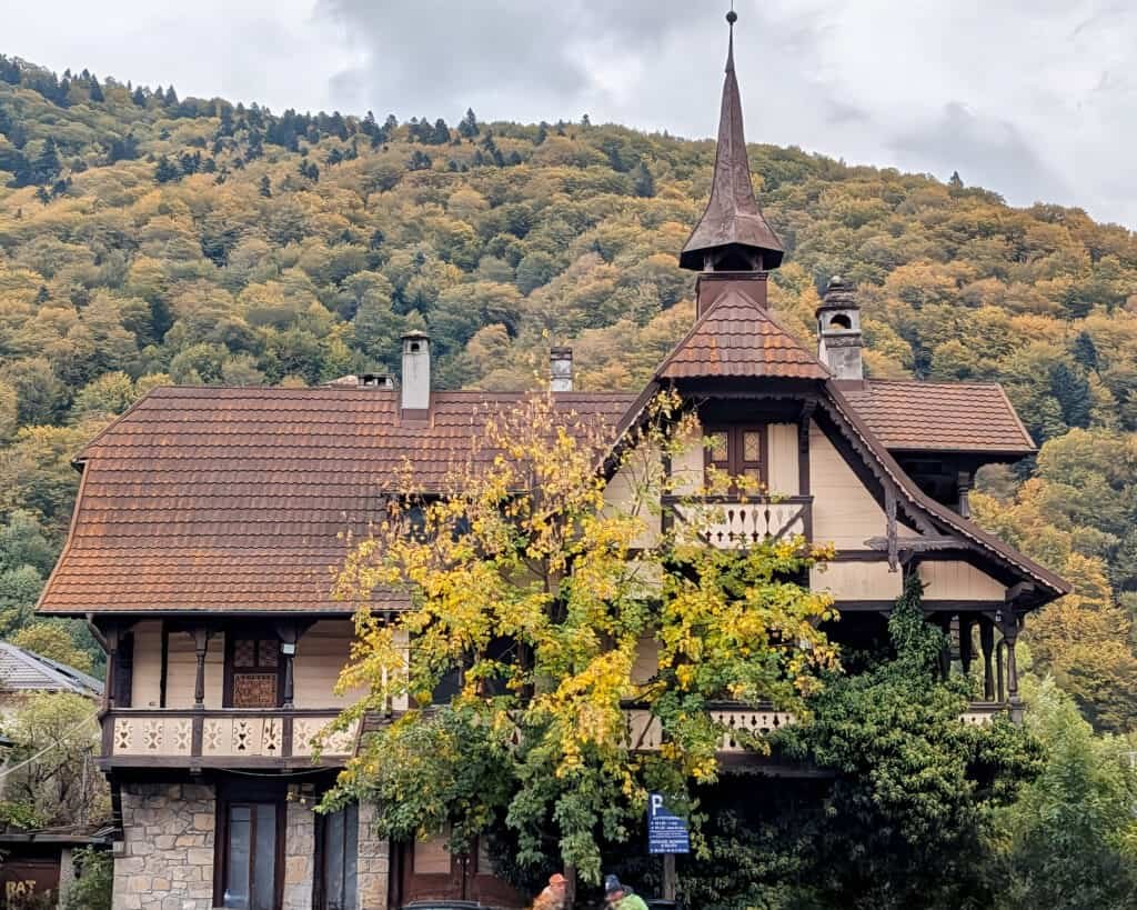 Vila Emil Costinescu - A grand villa on the way to Peles Castle
