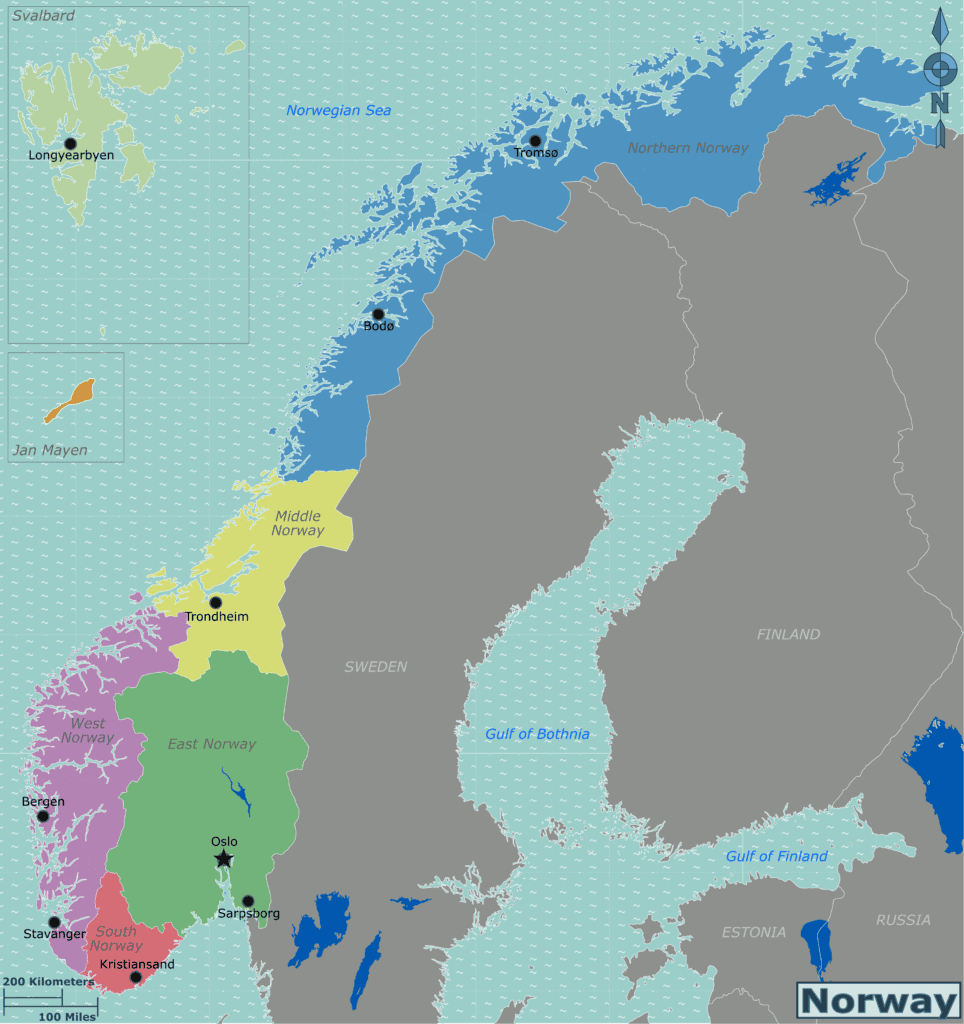Norway_travel_map