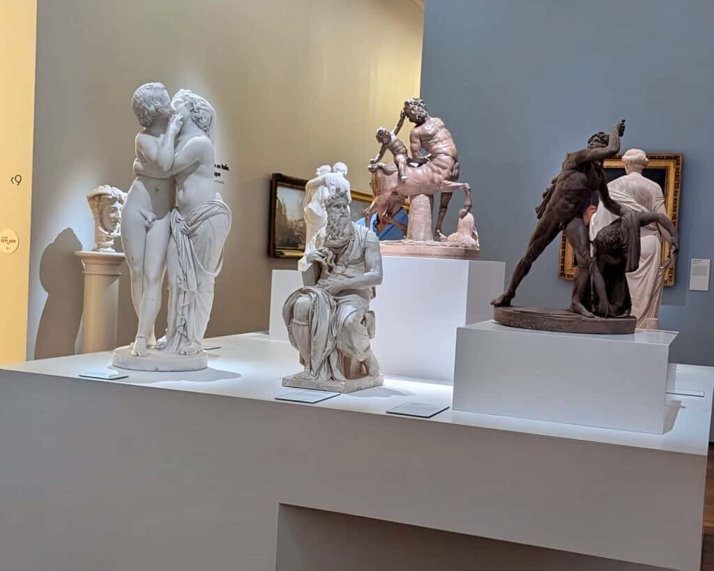 Sculptures in Musee d;Arte - Nantes