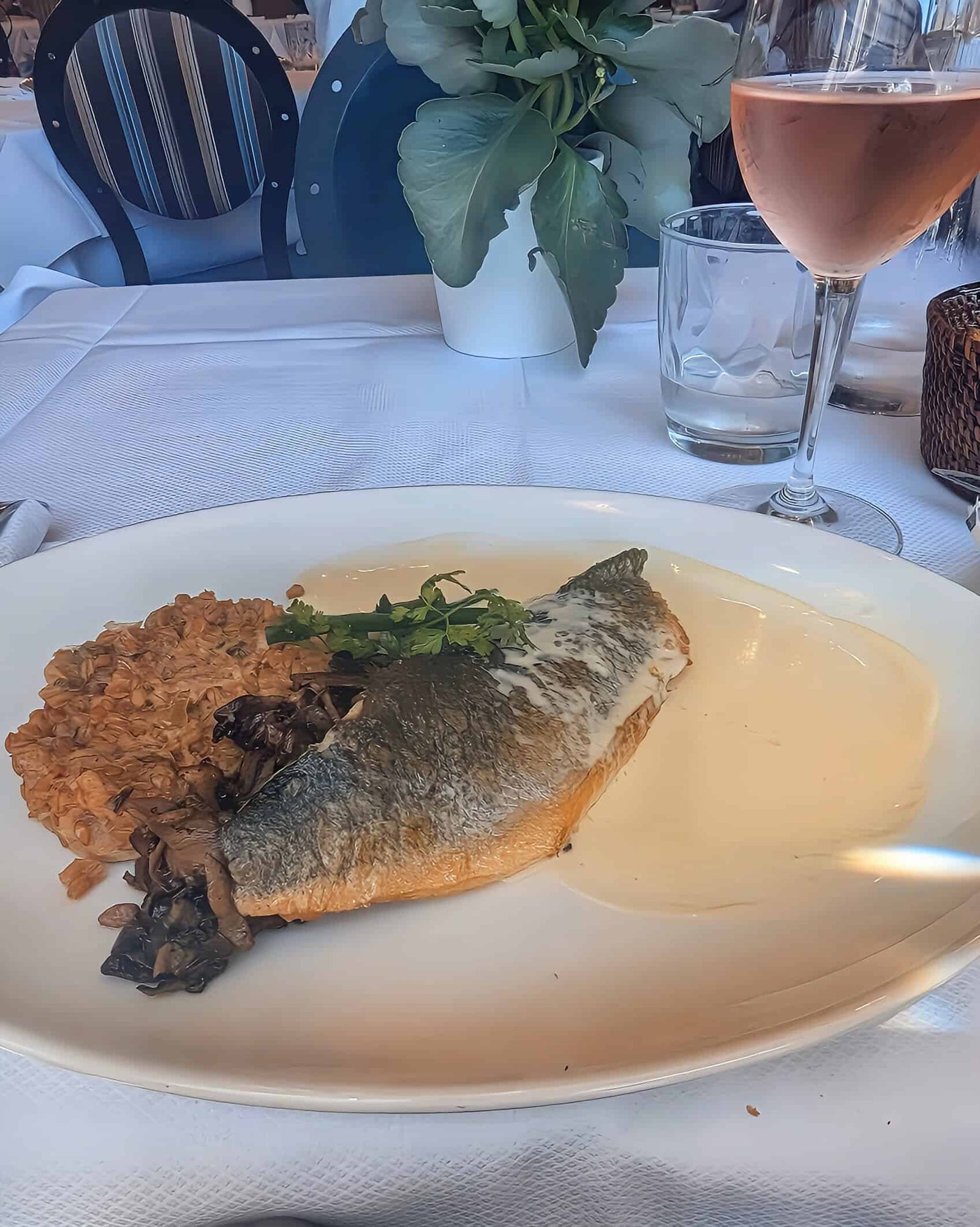 fish of he day at la Cigale Nantes