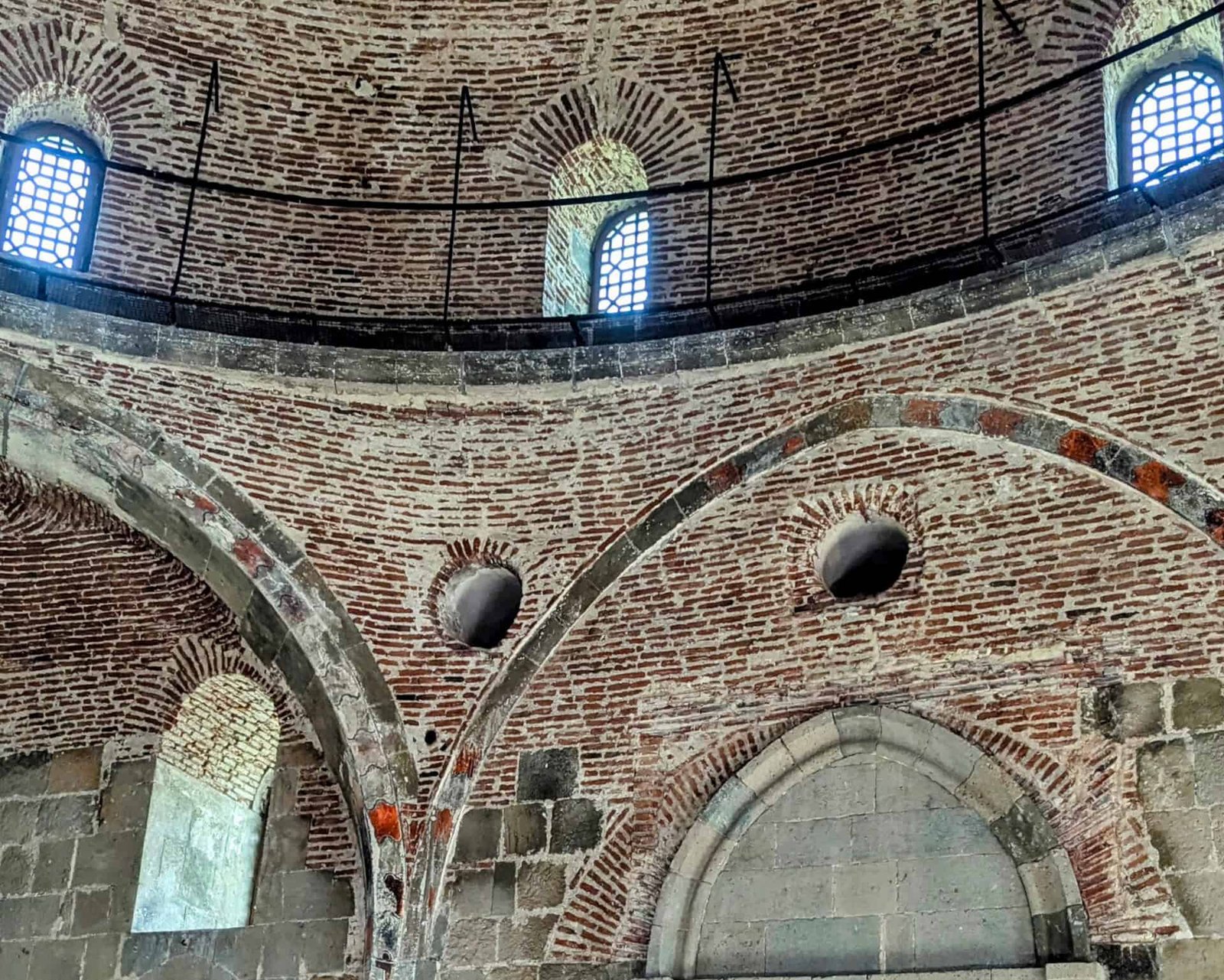 gallery inside mosque in Rabati castle