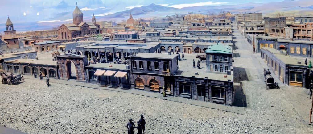 Diorama - Gyumri 100 years ago in the National Museum of National Architecture & Urban Life