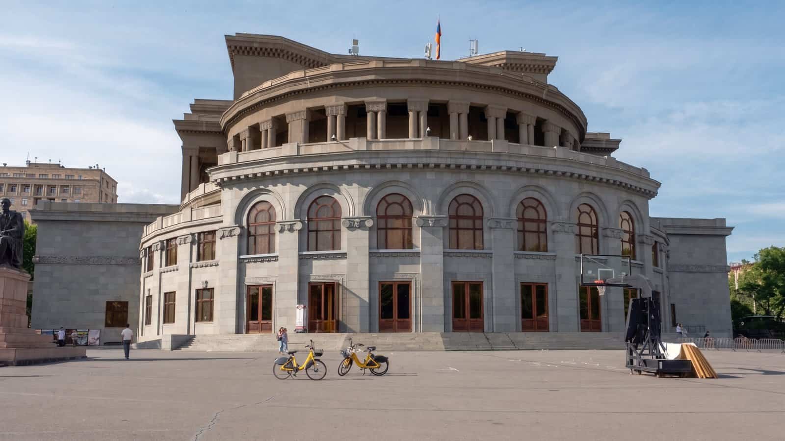 Alexander Spendiaryan National Academic Theatre of Opera and Ballet in central Yerevan
