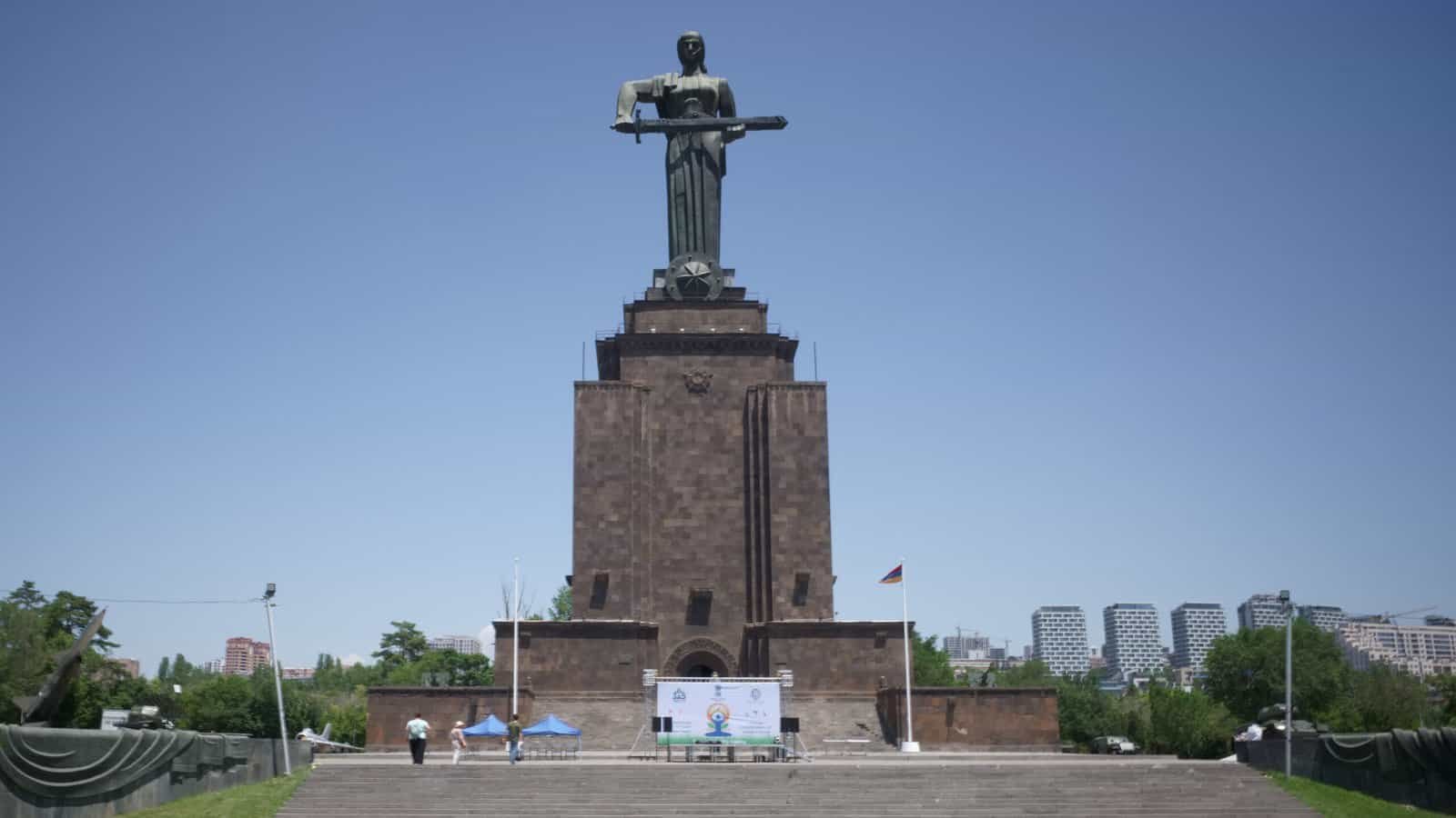Statue of Mother Armenia in Yerevan