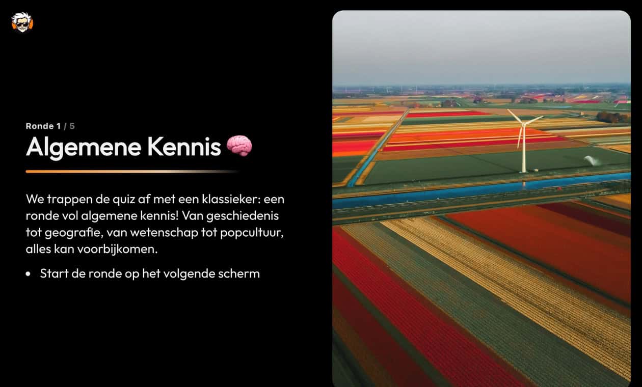 Nederland PubQuiz Ronde 1