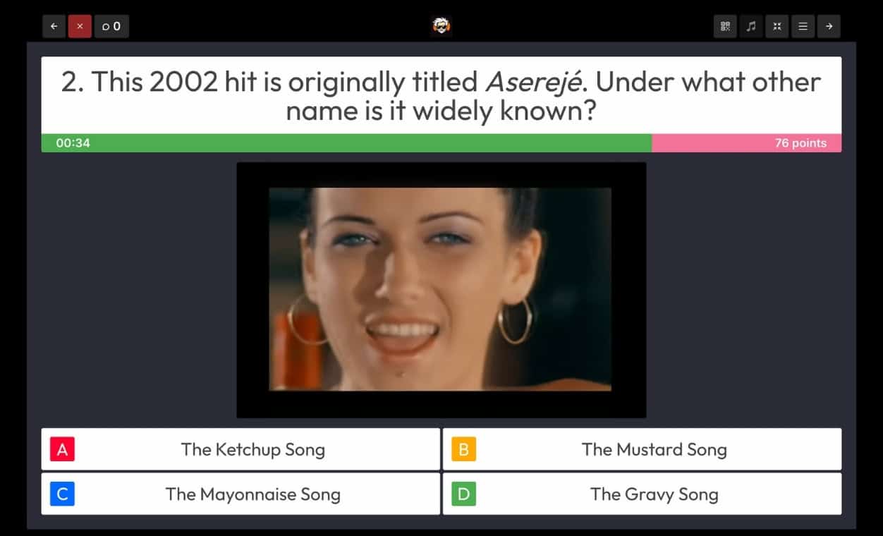 Pub Quiz #3 example question