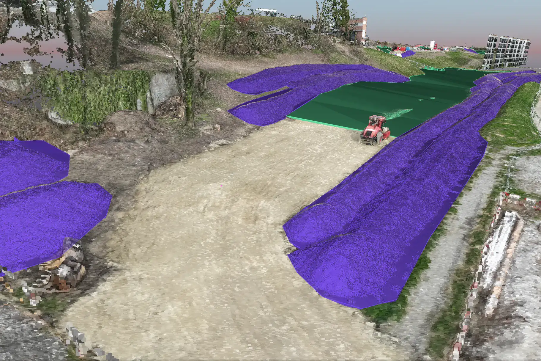 Drohnenvermessung und Laserscanning für Bauprojekte in Thun.