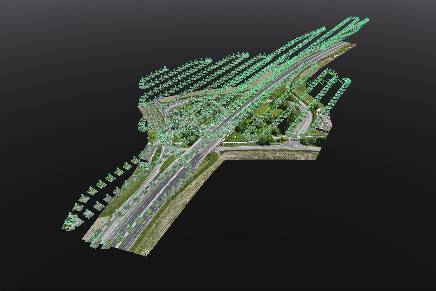 3D-Laserscanning und Drohnenvermessung in Thun, Schweiz.