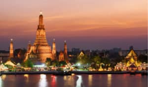 Photo d'un monument de Thaïlande