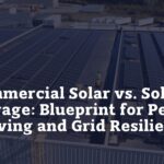 Commercial Solar vs. Solar + Storage: Blueprint for Peak Shaving and Grid Resilience