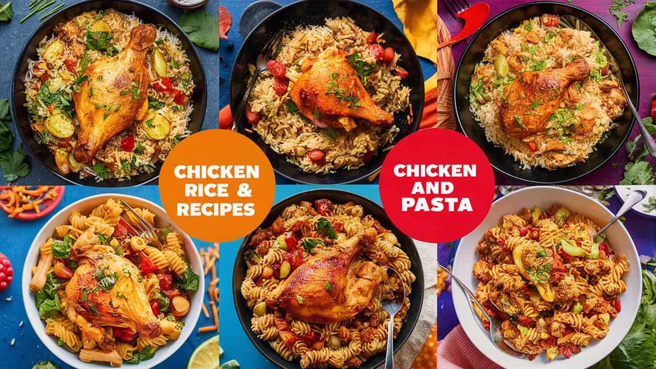 6 Delicious Chicken and Rice/Pasta Recipes You Need to Try