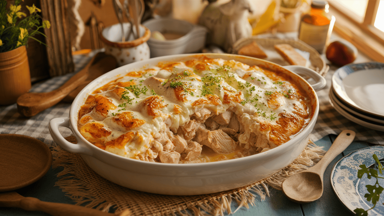 Creamy Chicken Rice Casserole Recipe