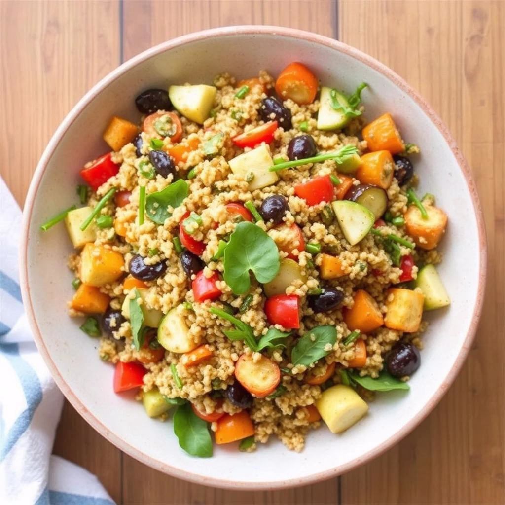 5 Delicious Quinoa & Roasted Vegetable Salad Recipes