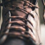 hunting boots upclose laces
