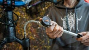 a bike pump for mountain bike tires